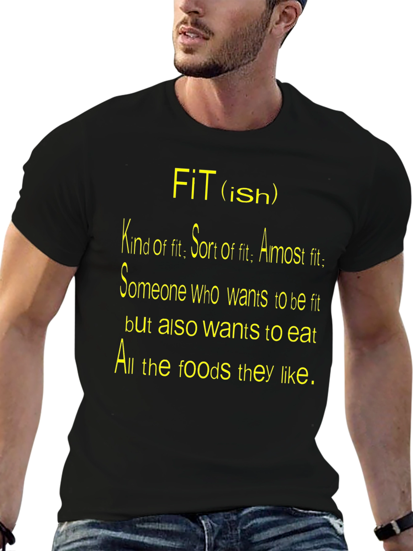 Funny Fit(ish) Graphic T-Shirt