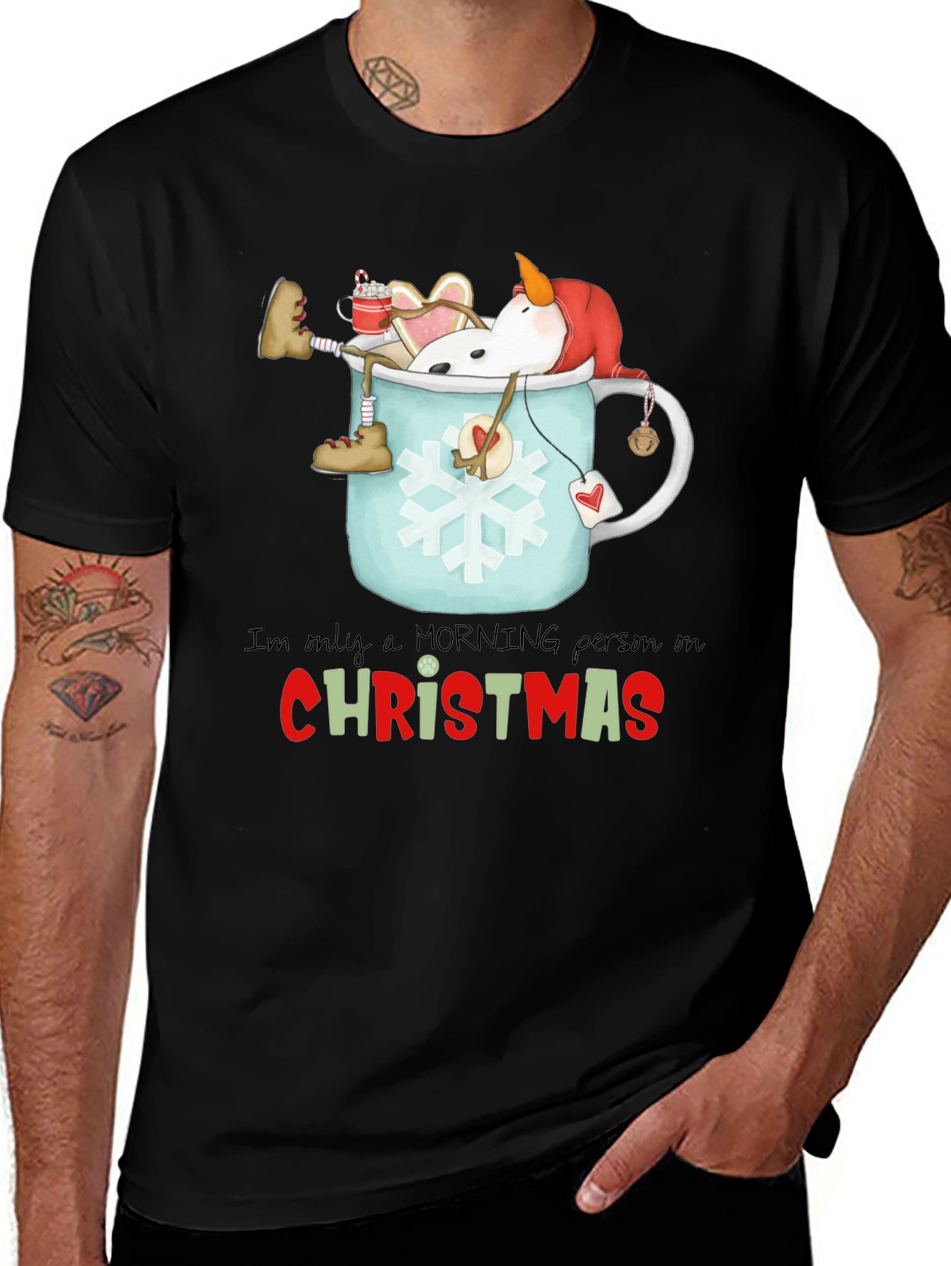 Christmas Morning Person T-Shirt