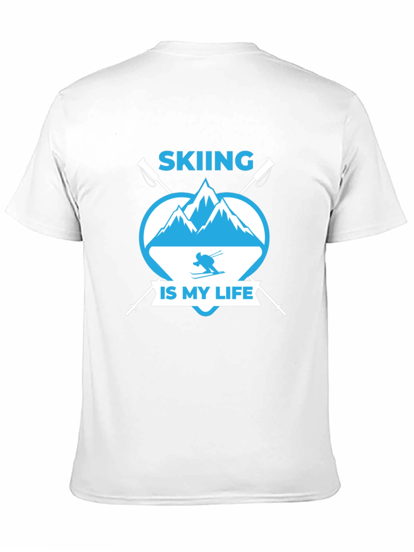 Skiing is My Life Graphic Tee