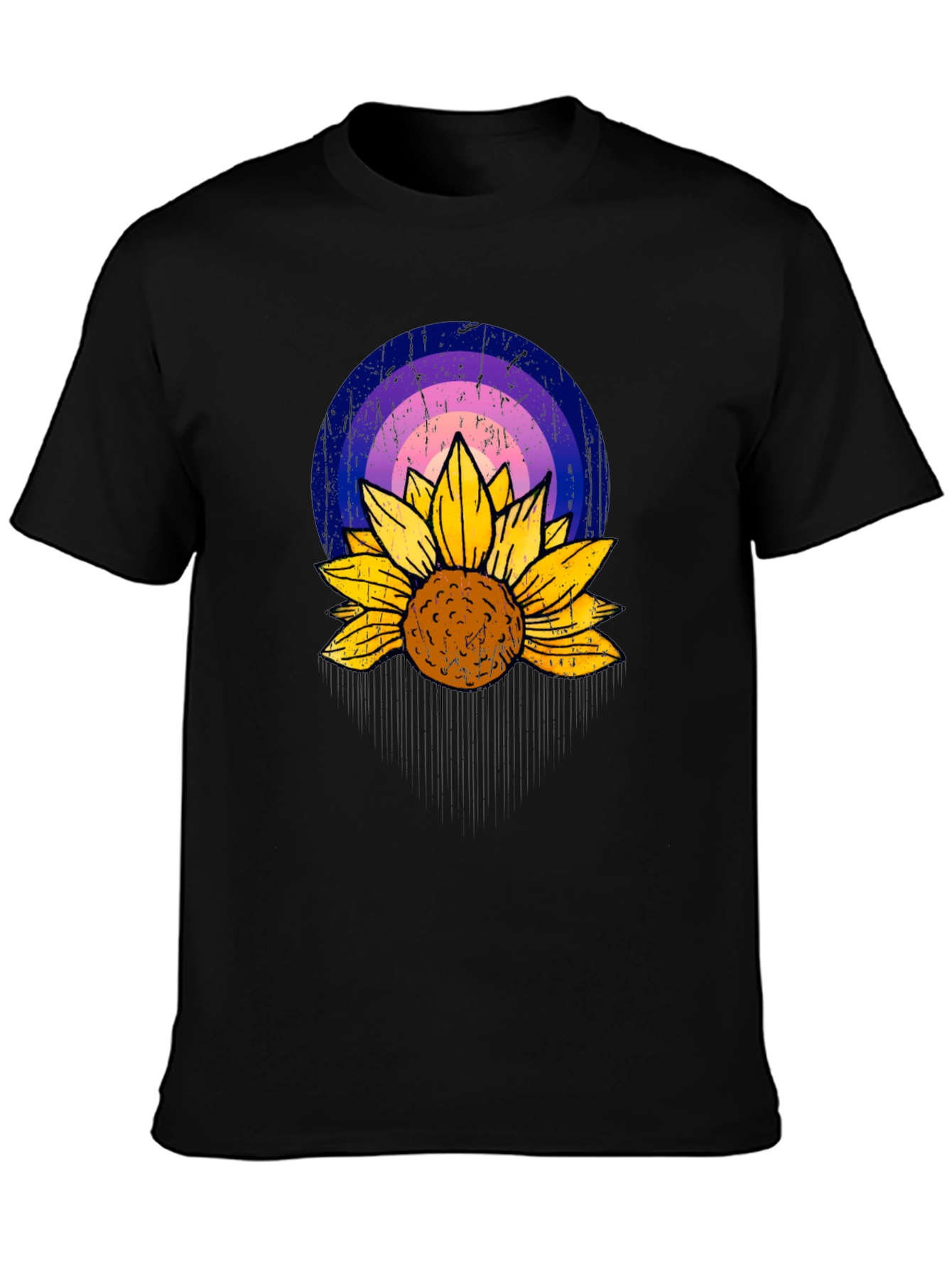 Sunflower Rainbow Graphic Tee