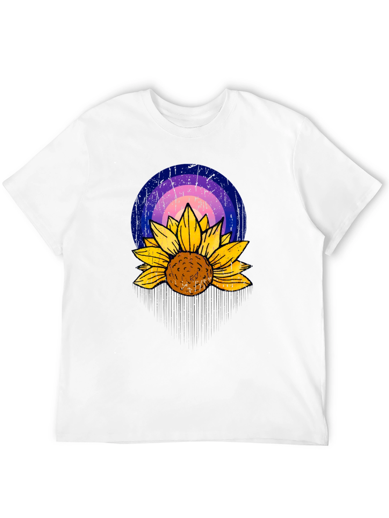 Sunflower Rainbow Graphic Tee