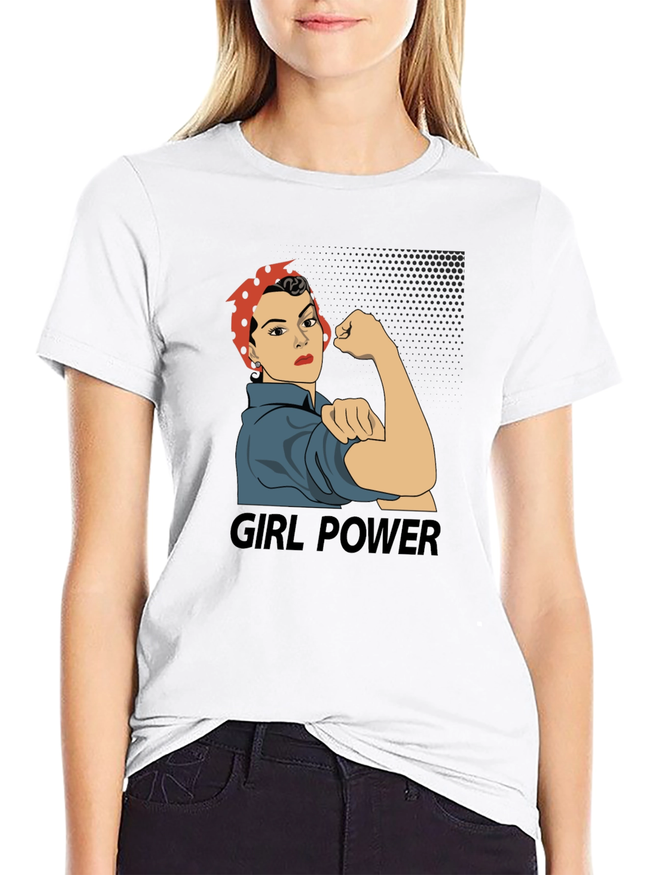 Girl Power Rosie the Riveter T-Shirt