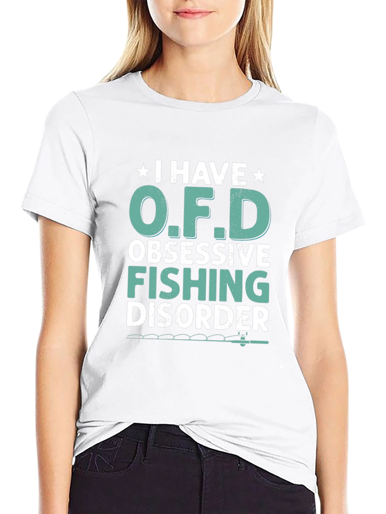 Obsessive Fishing Disorder T-Shirt - Angler Gift