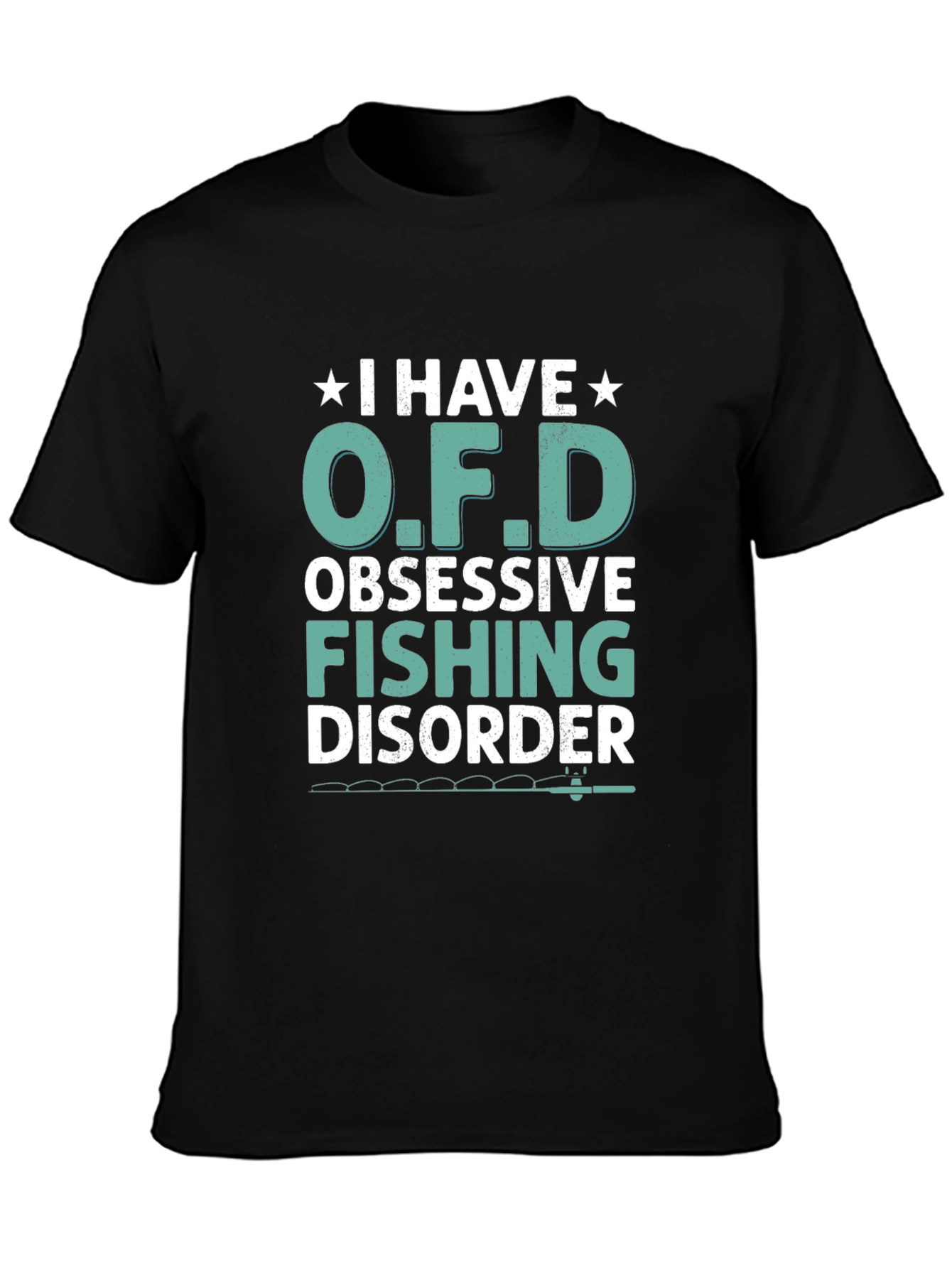 Obsessive Fishing Disorder T-Shirt - Angler Gift