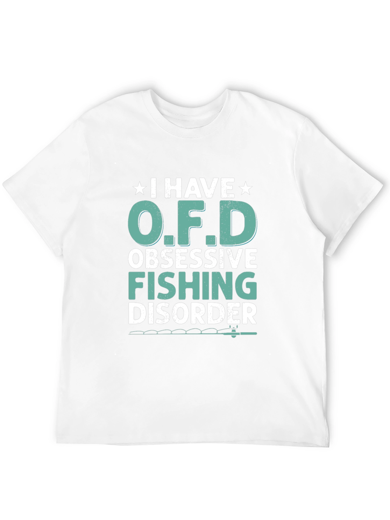 Obsessive Fishing Disorder T-Shirt - Angler Gift