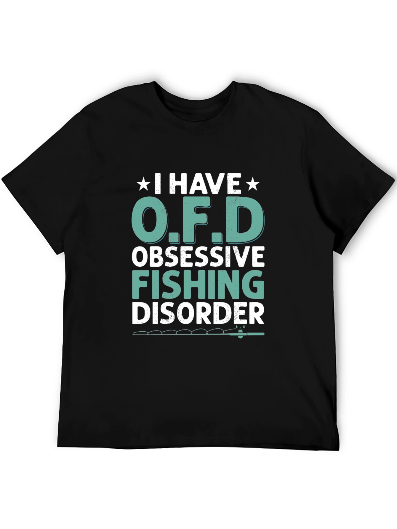 Obsessive Fishing Disorder T-Shirt - Angler Gift