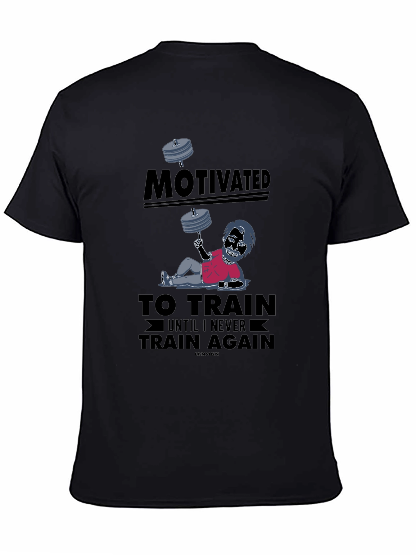 Motivated To Train Graphic T-Shirt