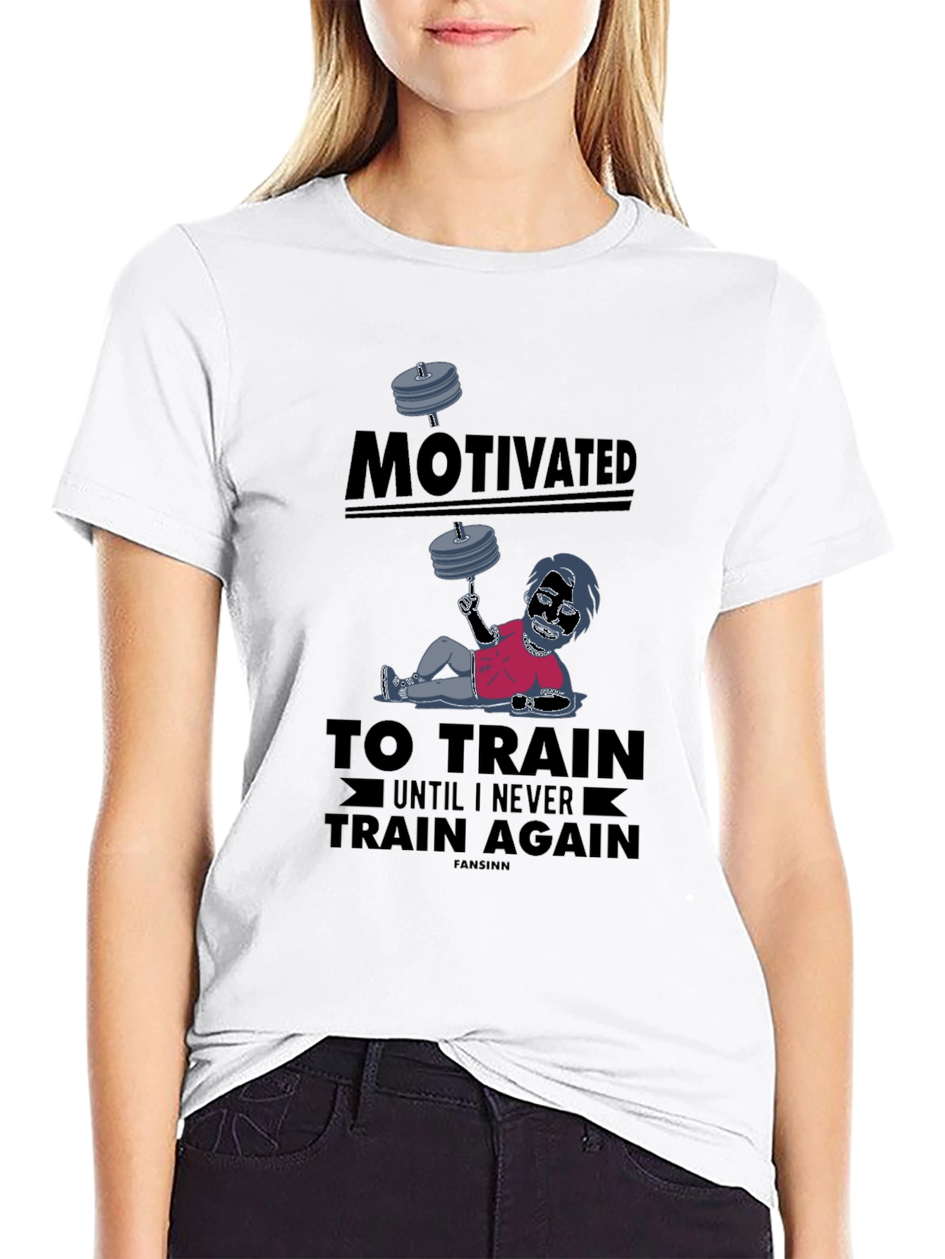 Motivated To Train Graphic T-Shirt
