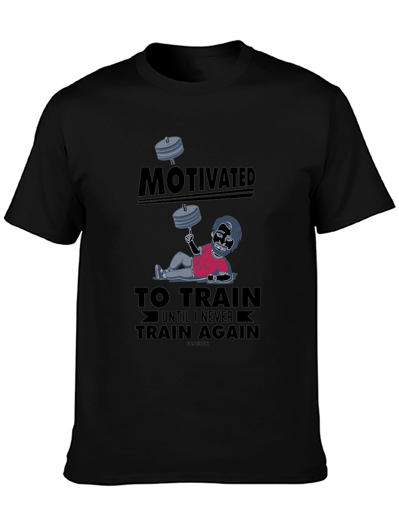 Motivated To Train Graphic T-Shirt