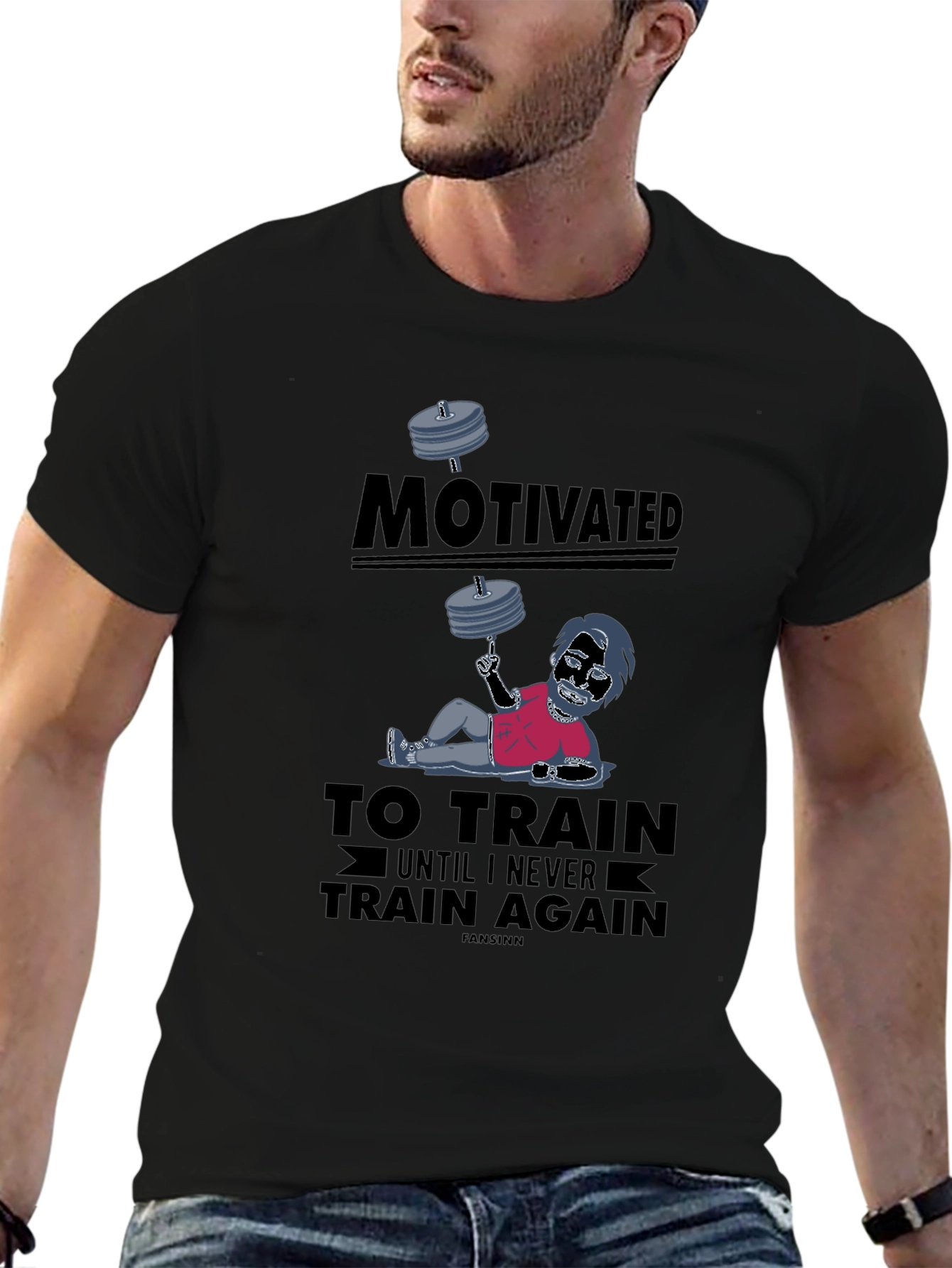 Motivated To Train Graphic T-Shirt