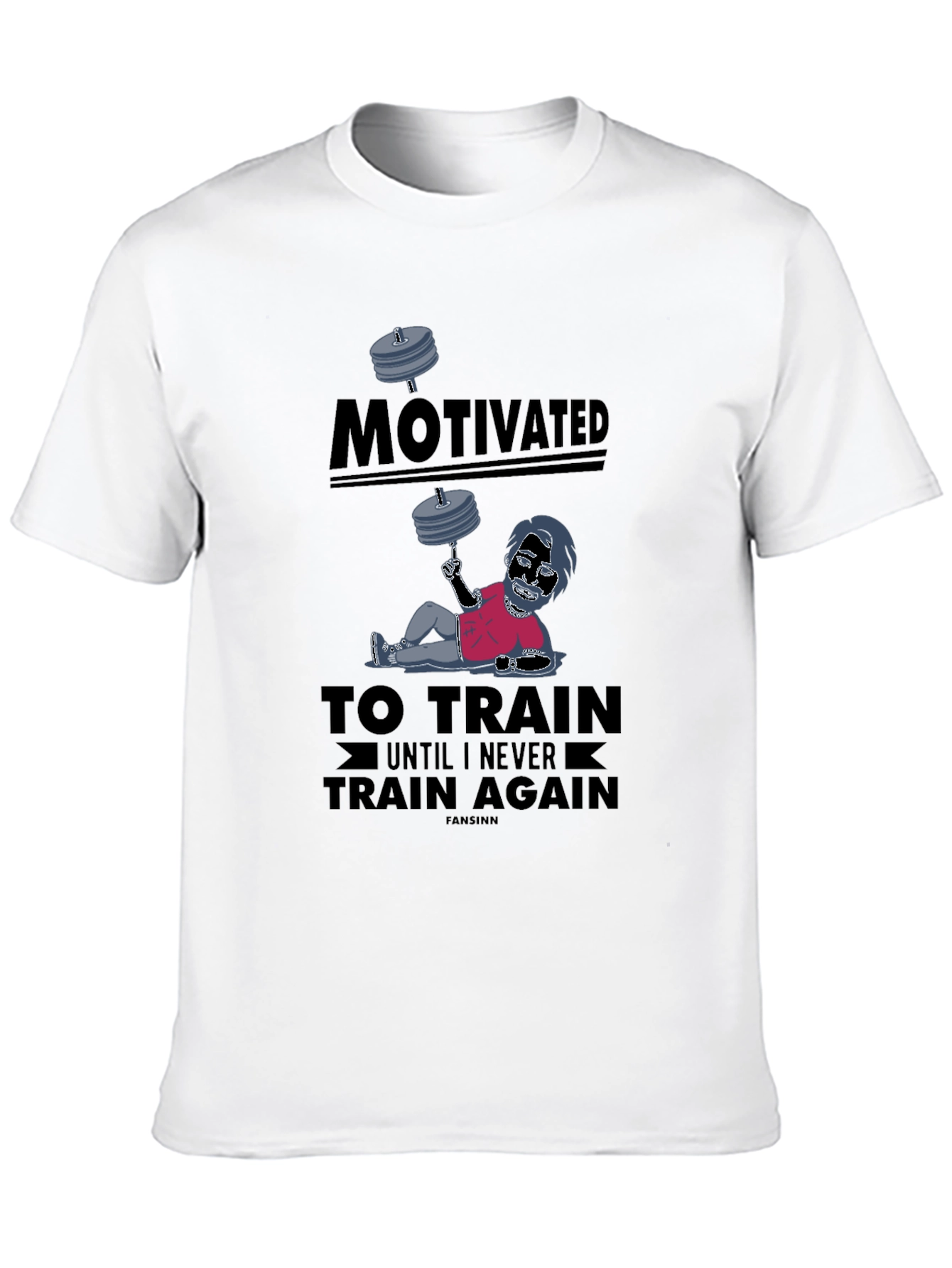 Motivated To Train Graphic T-Shirt