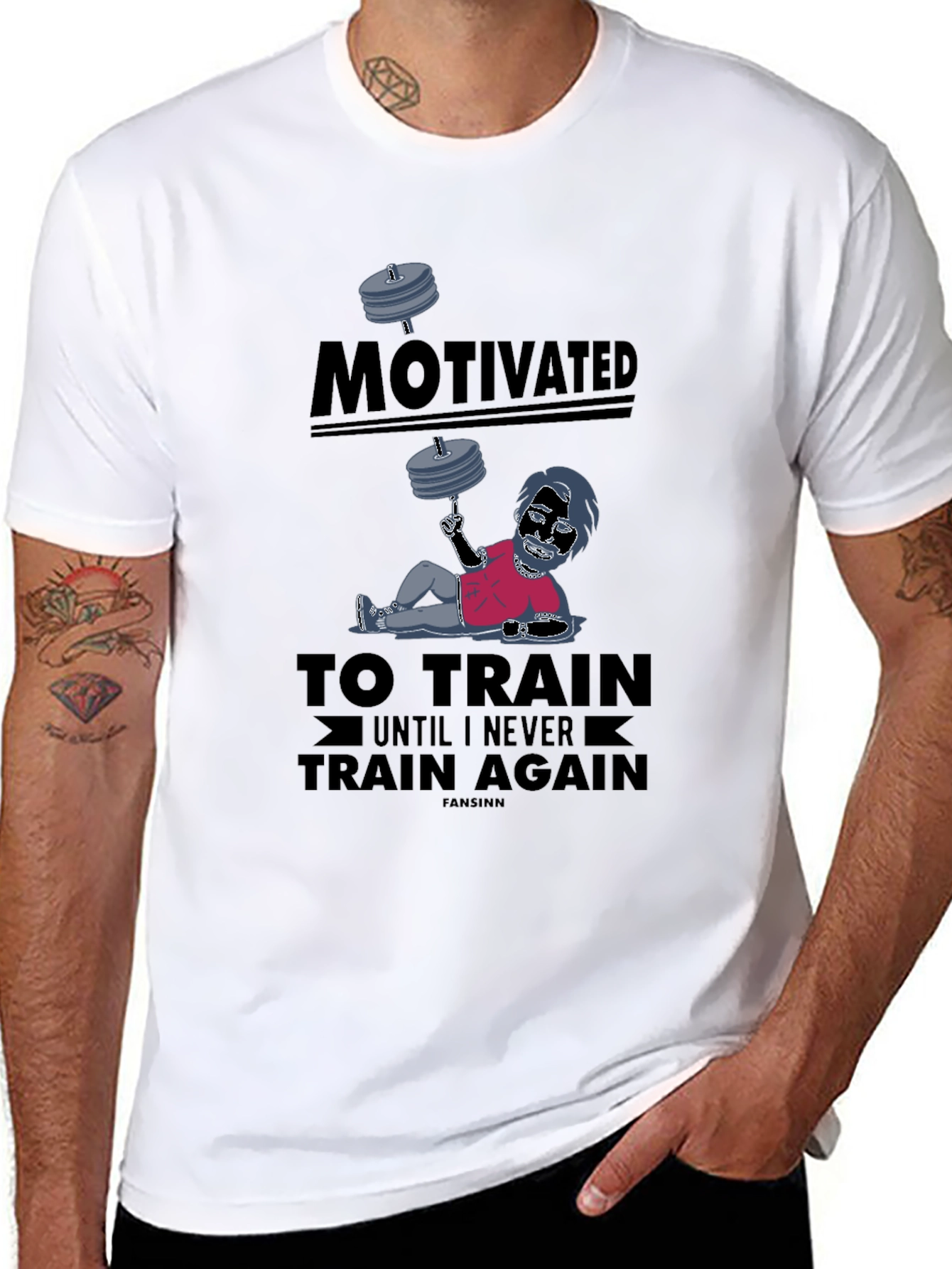 Motivated To Train Graphic T-Shirt