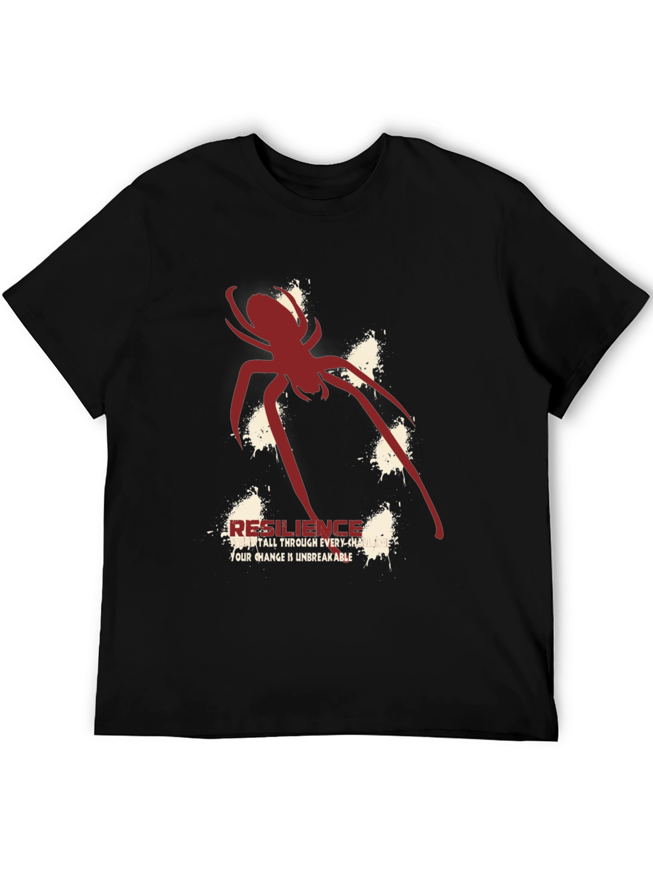Resilience Spider Graphic Tee - Stylish Comfort Fit