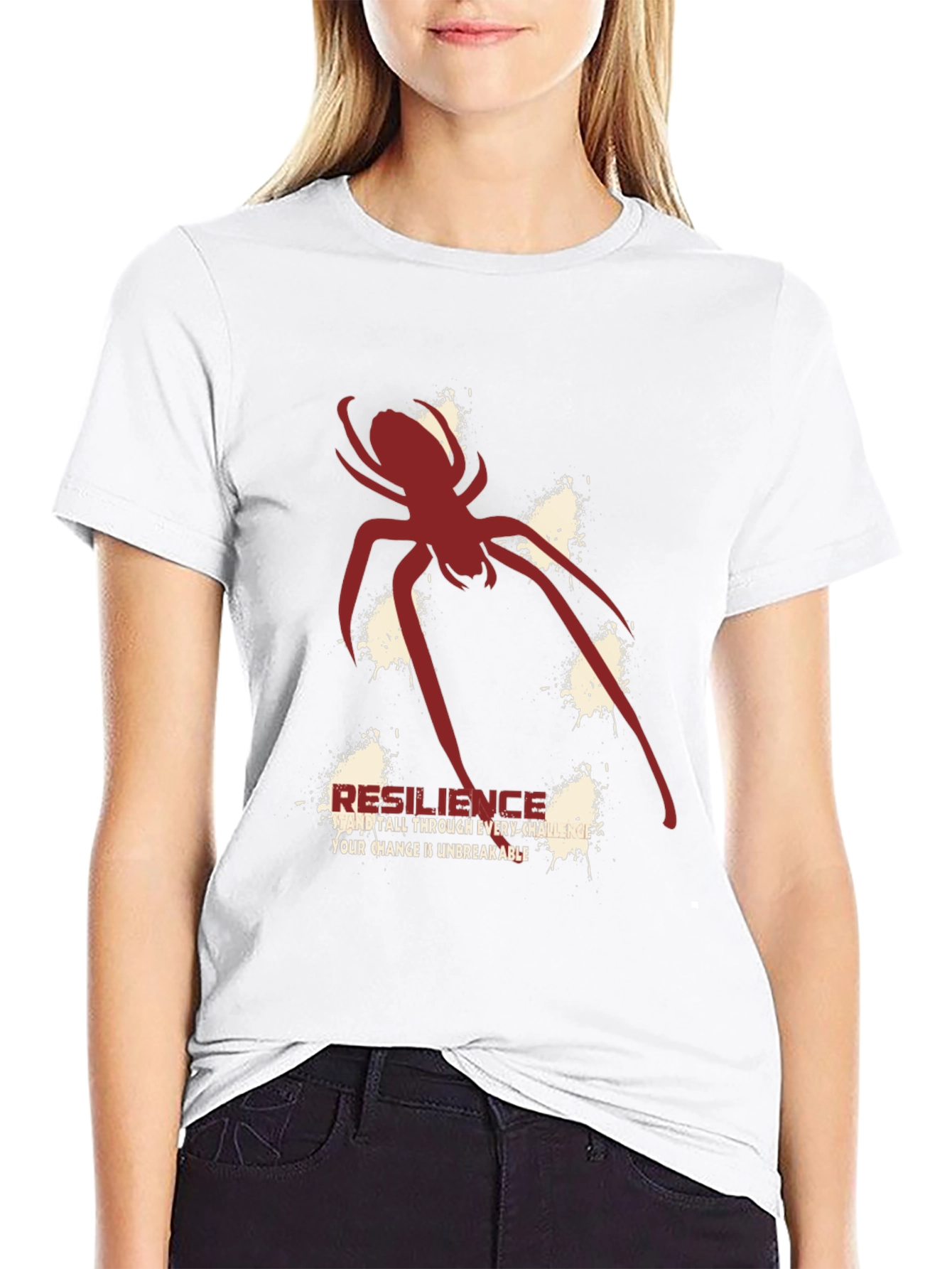 Resilience Spider Graphic Tee - Stylish Comfort Fit