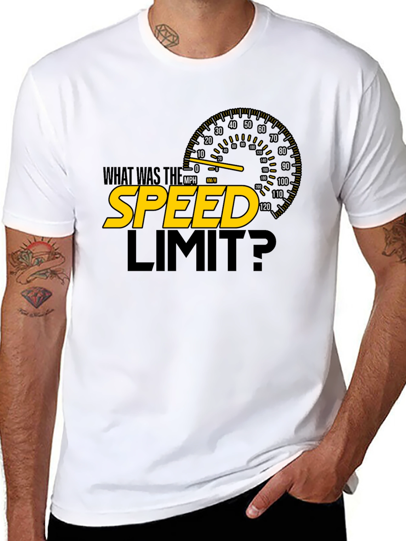 What Was the Speed Limit? Graphic T-Shirt