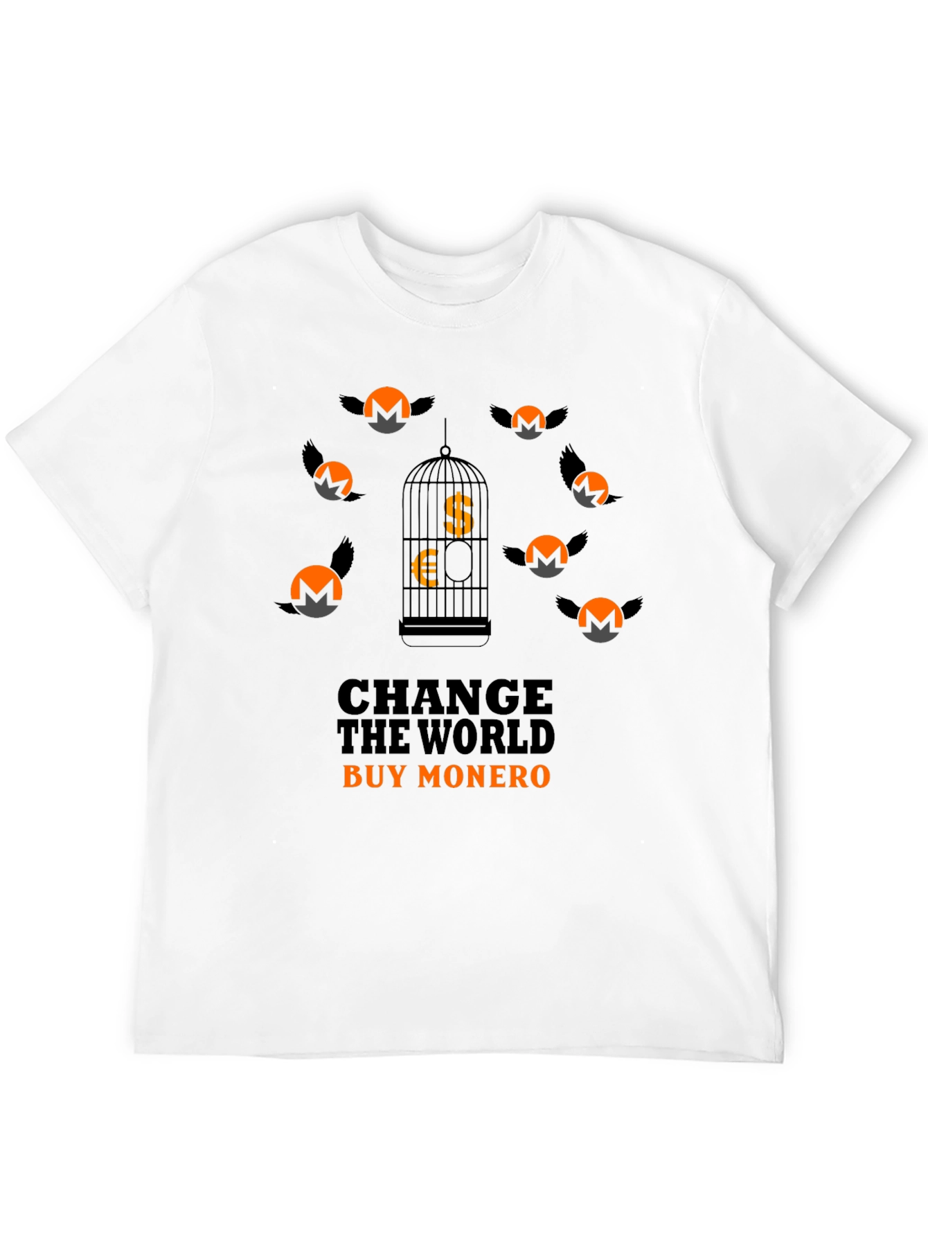 Monero Crypto Freedom T-Shirt
