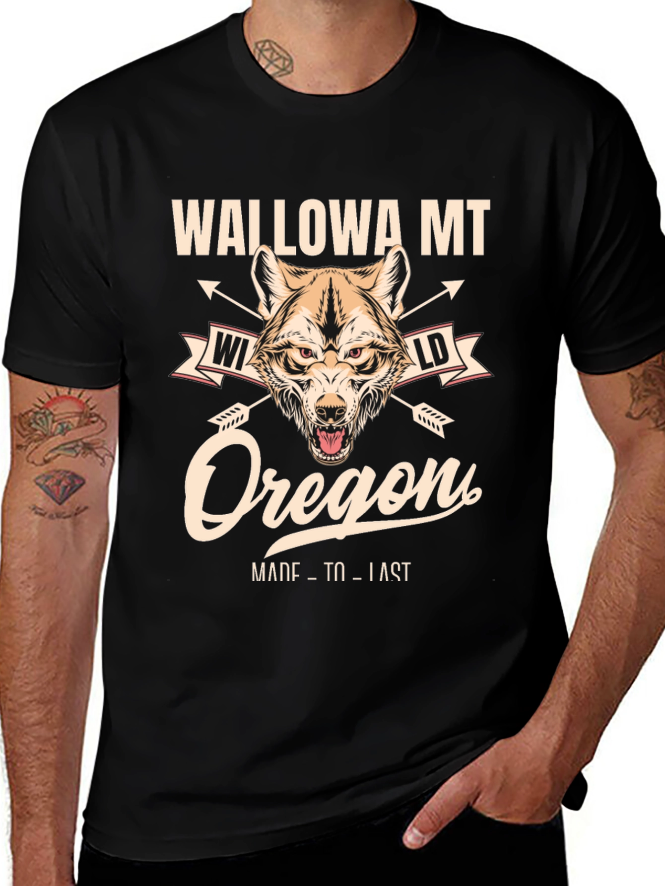 Wallowa MT Oregon Graphic Tee