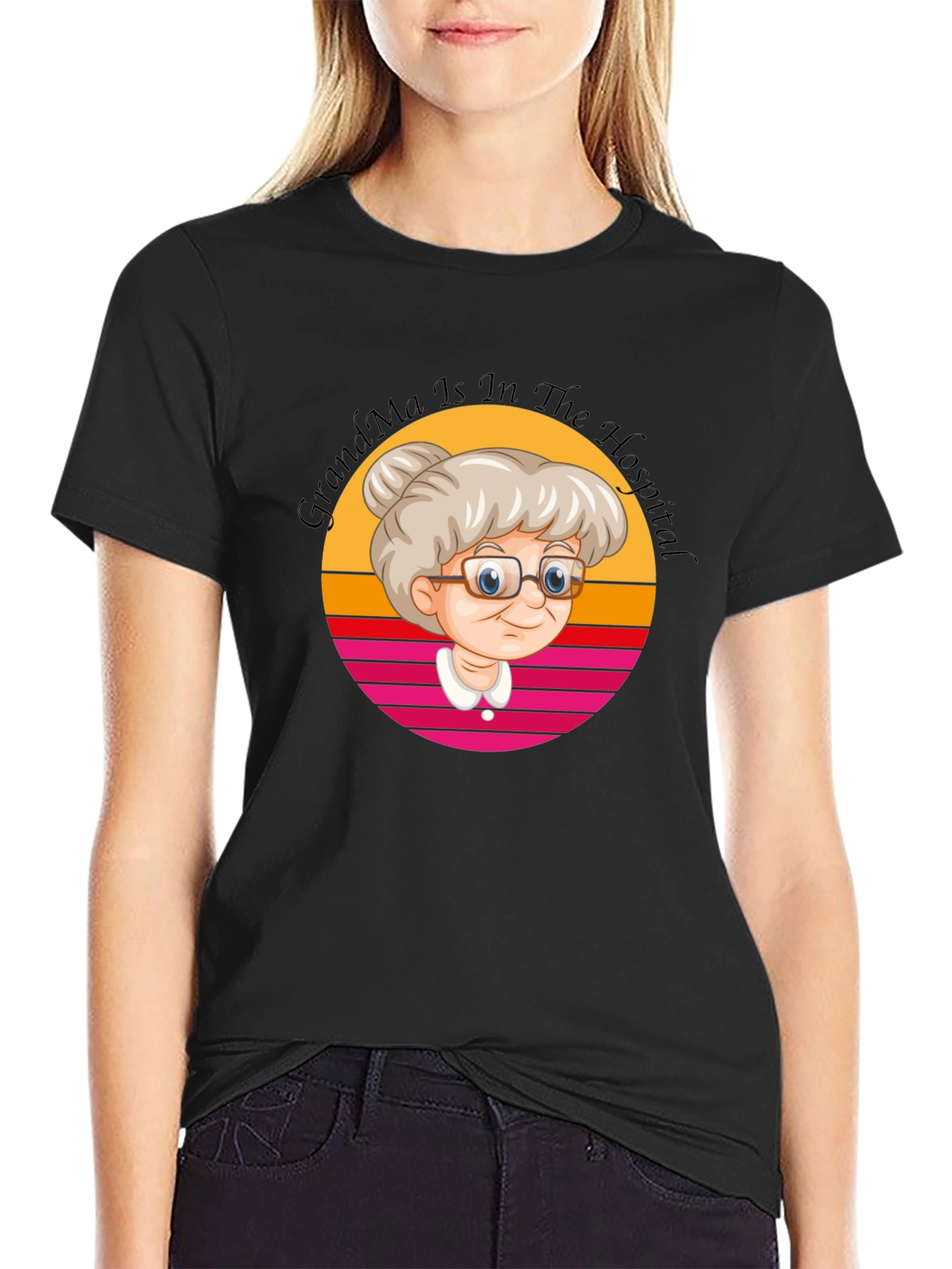 Grandma In The Hospital Graphic T-Shirt