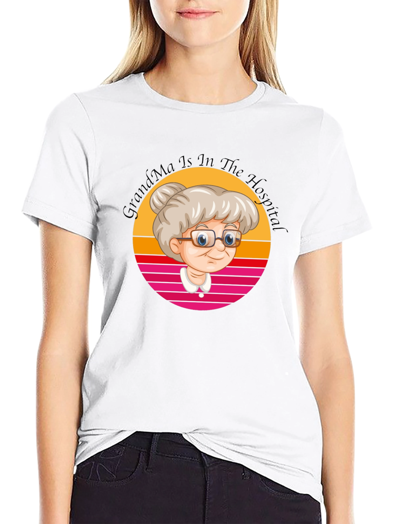 Grandma In The Hospital Graphic T-Shirt