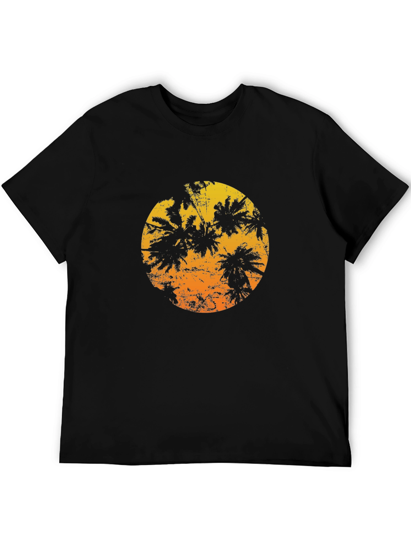 Sunset Palm Tee - Tropical Vibe Shirt