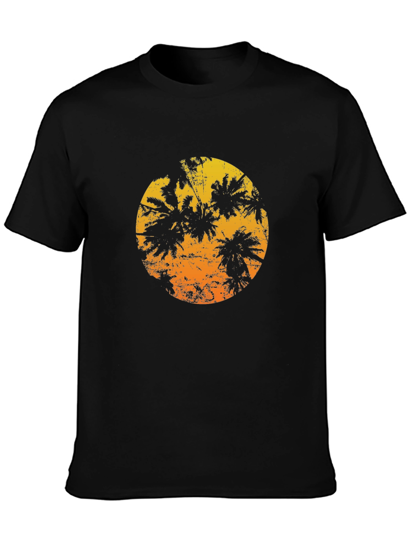 Sunset Palm Tee - Tropical Vibe Shirt