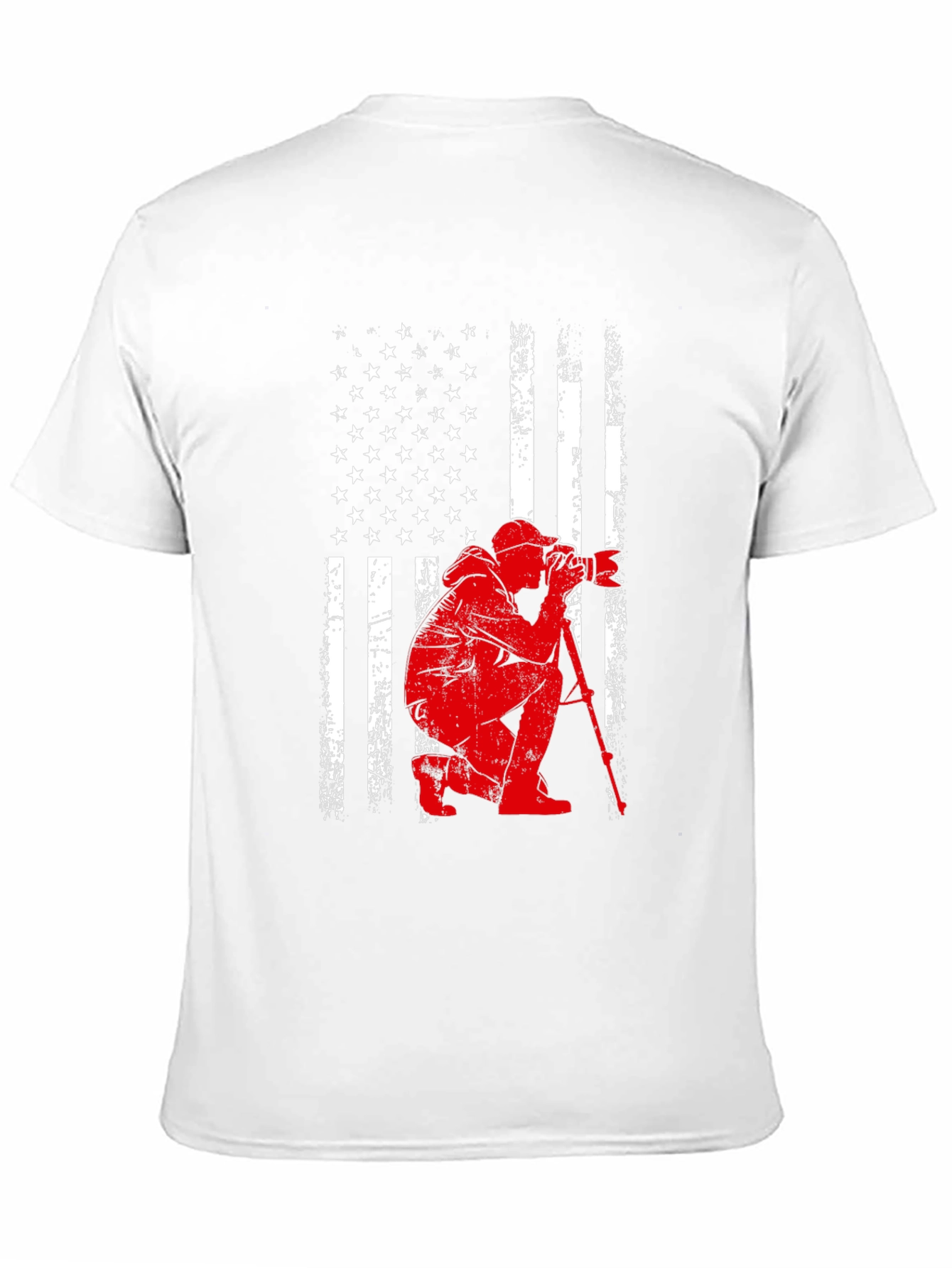 Patriotic Photographer Graphic T-Shirt