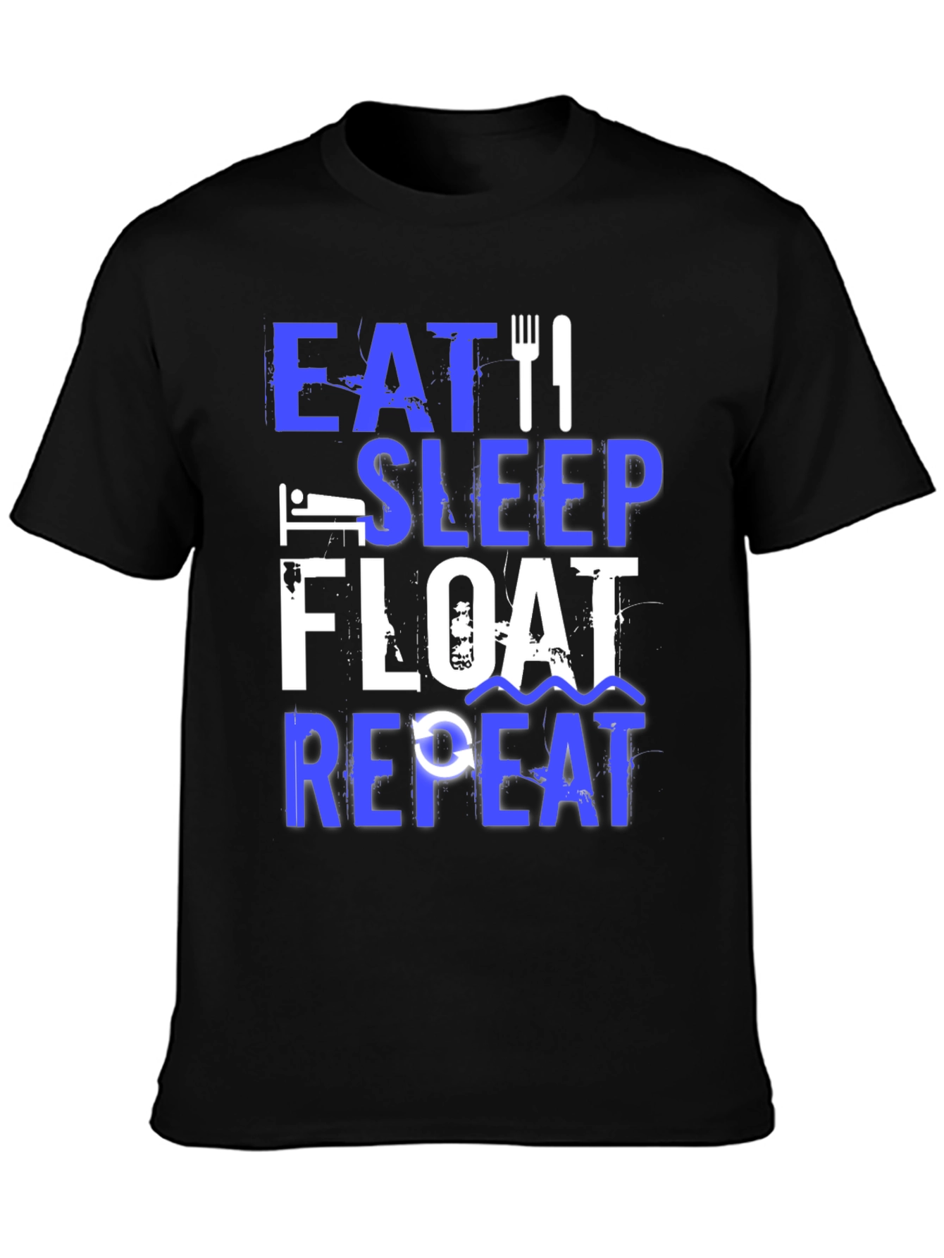 Eat Sleep Float Repeat T-Shirt
