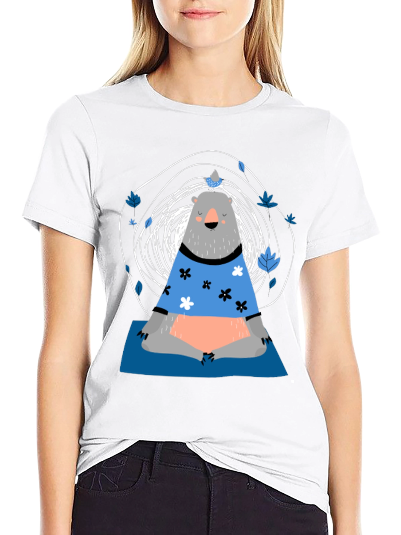 Zen Bear Graphic Tee