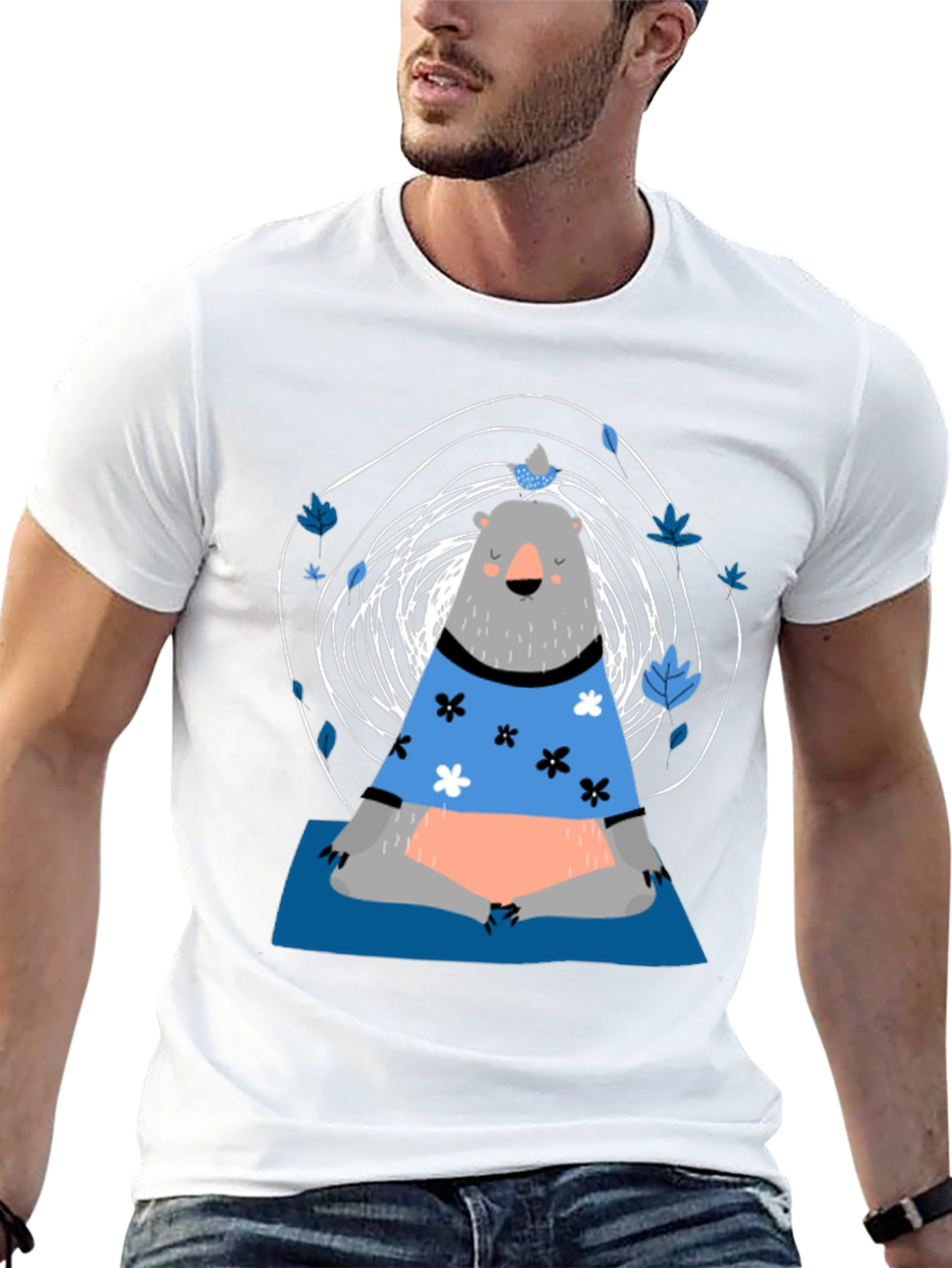 Zen Bear Graphic Tee