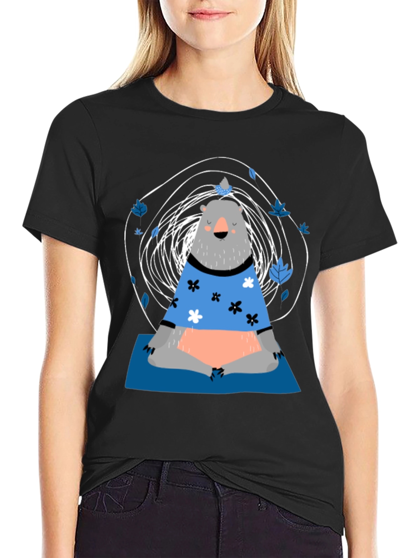 Zen Bear Graphic Tee