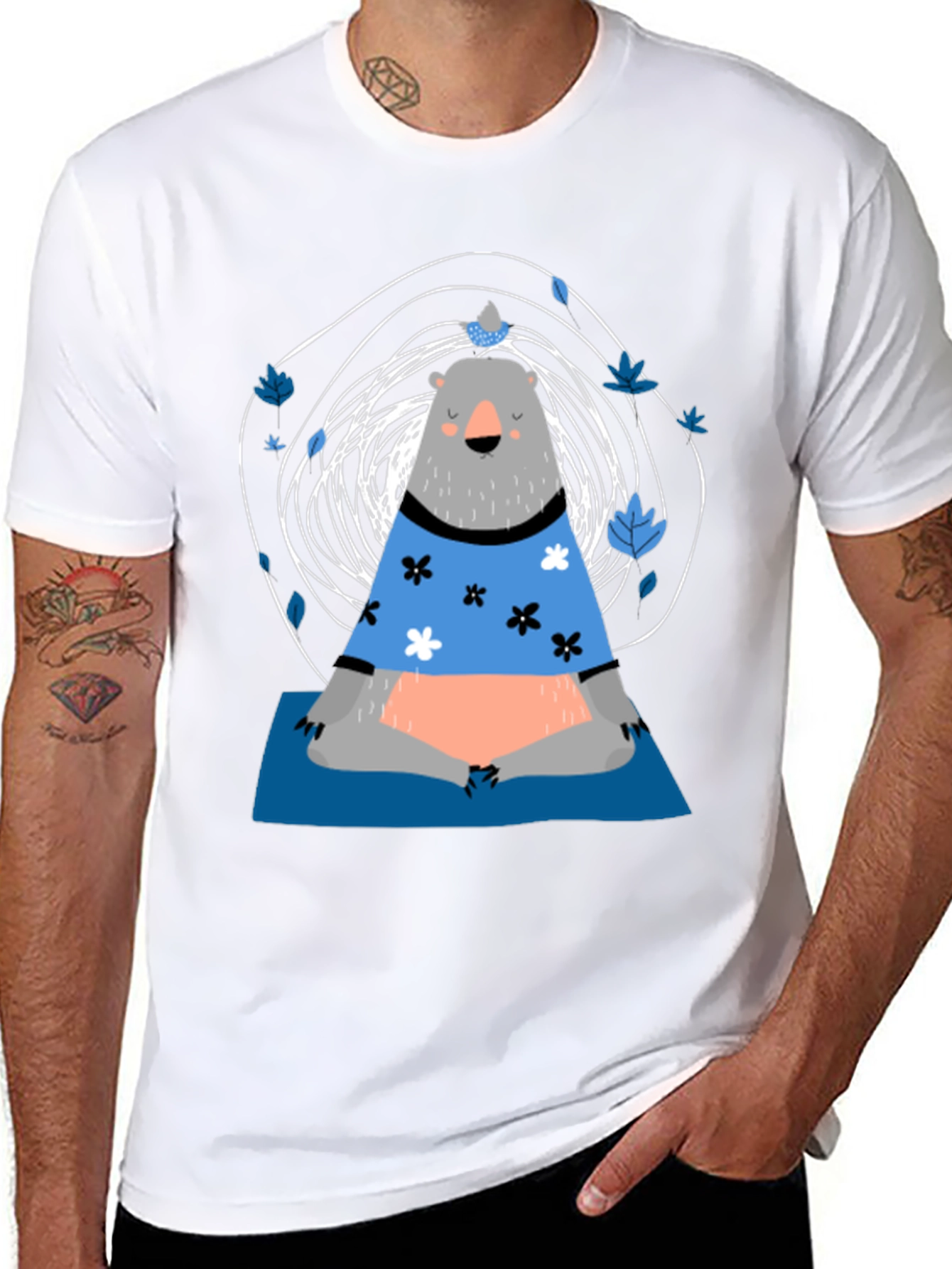 Zen Bear Graphic Tee