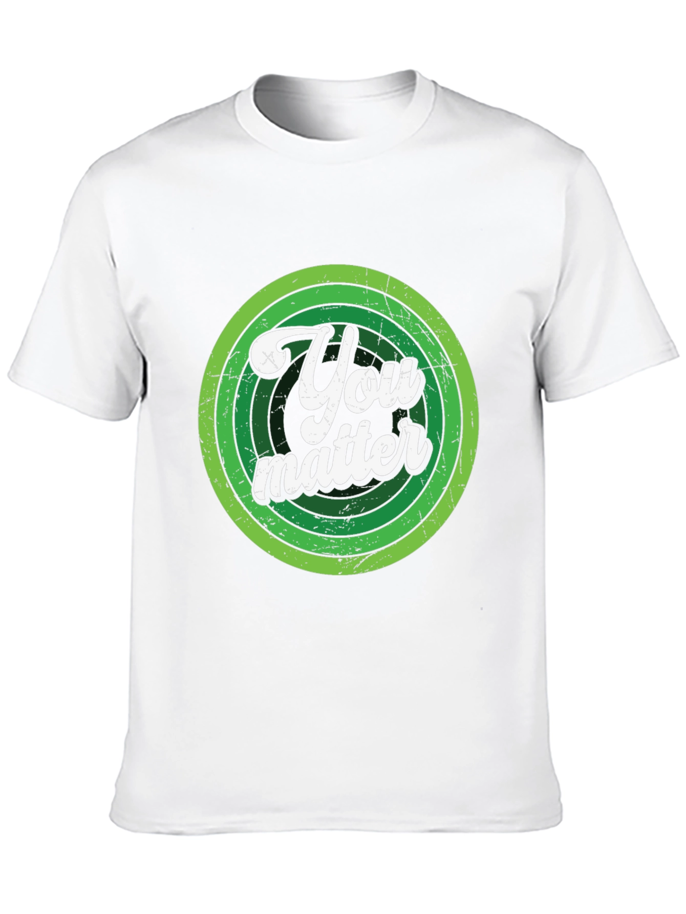 You Matter Graphic Tee - Mens Black T-Shirt