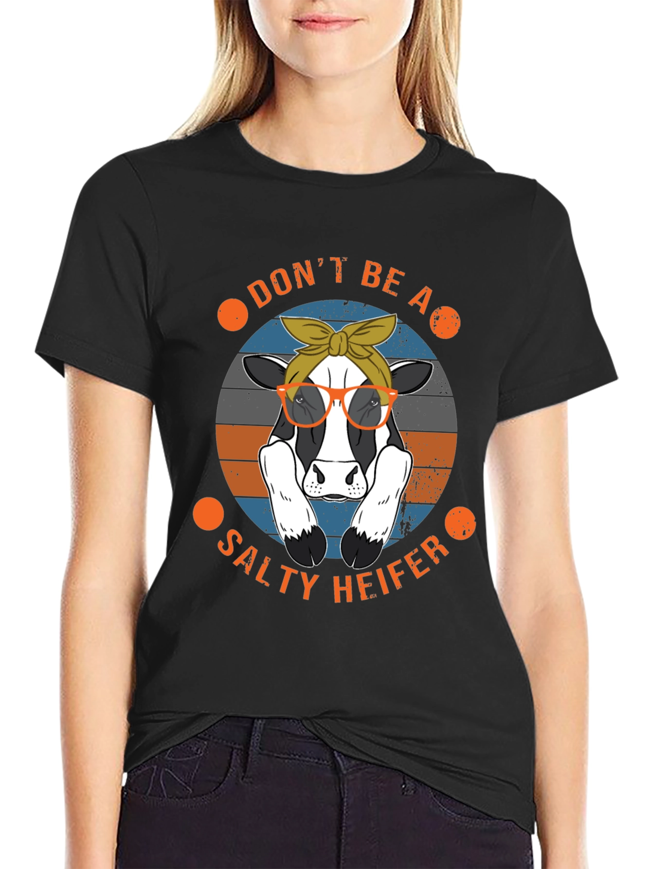 Dont Be A Salty Heifer Graphic Tee