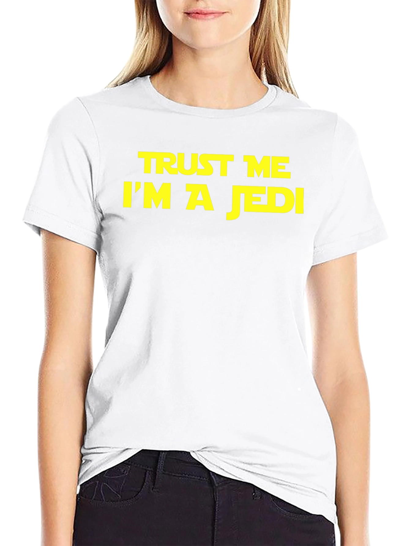 Trust Me Im A Jedi T-Shirt - Black