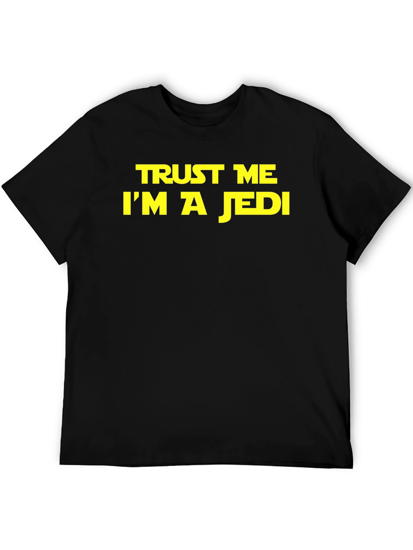 Trust Me Im A Jedi T-Shirt - Black