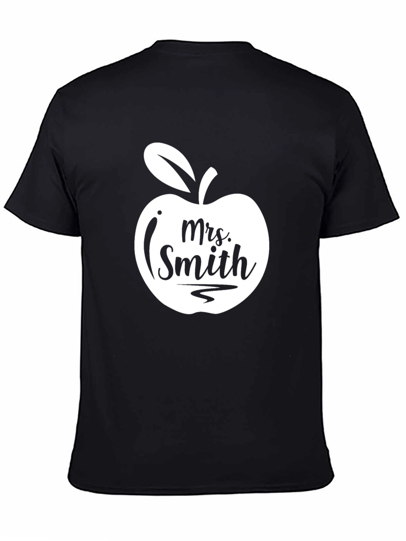 Mrs. Smith Teacher Apple T-Shirt
