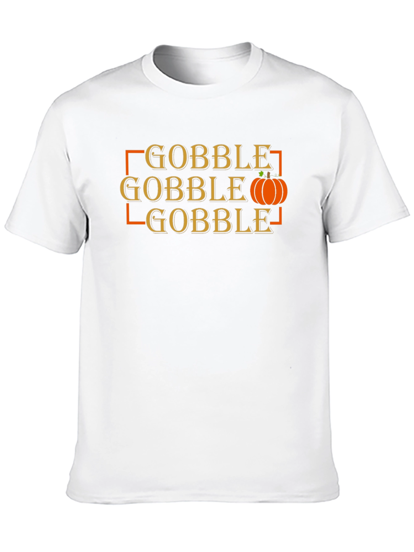 Gobble Thanksgiving Graphic T-Shirt