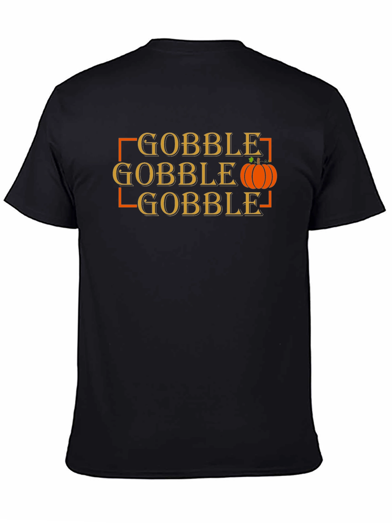 Gobble Thanksgiving Graphic T-Shirt