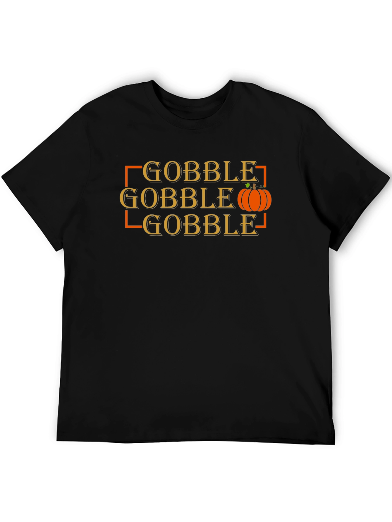 Gobble Thanksgiving Graphic T-Shirt