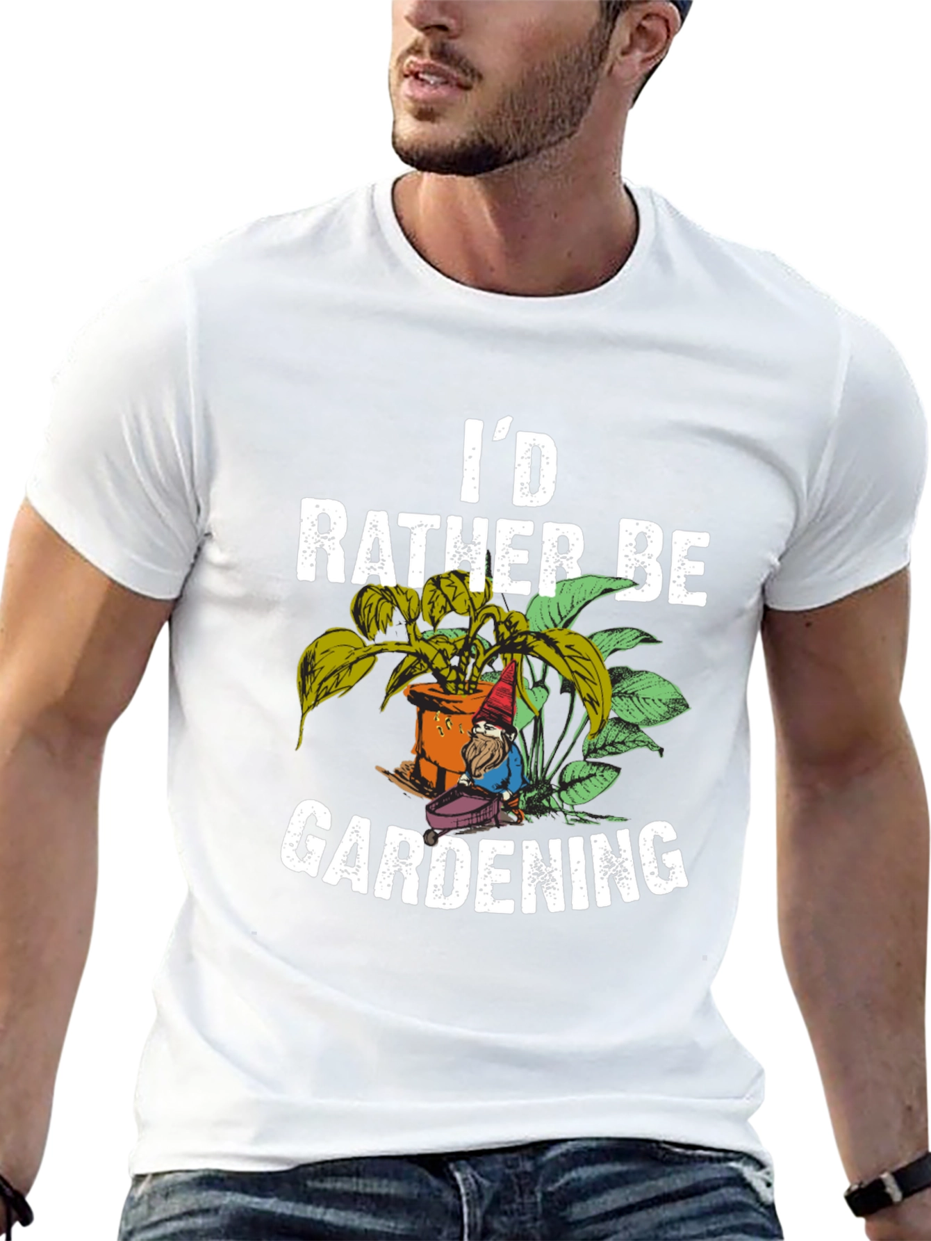 Id Rather Be Gardening T-Shirt
