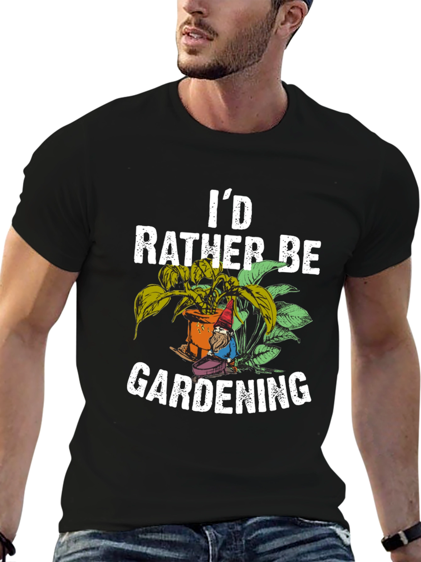 Id Rather Be Gardening T-Shirt