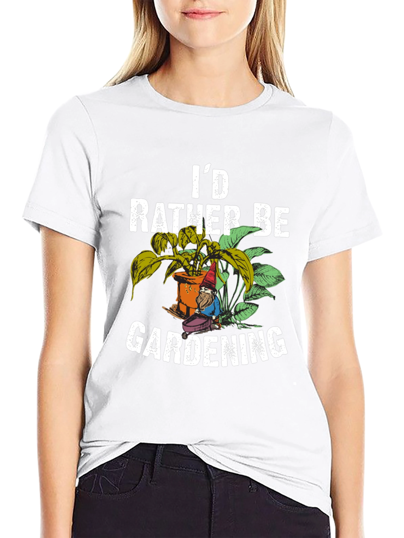 Id Rather Be Gardening T-Shirt