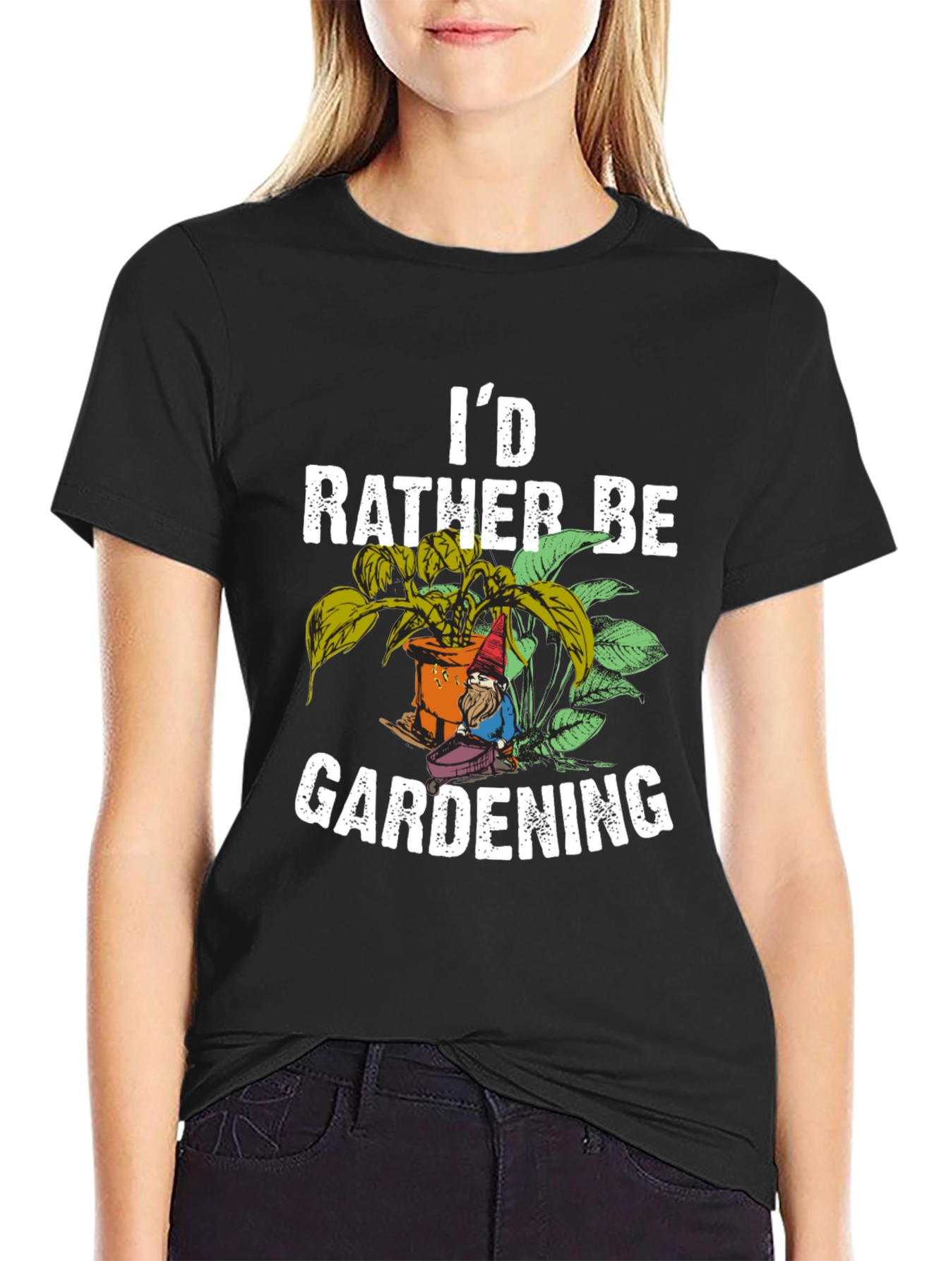 Id Rather Be Gardening T-Shirt