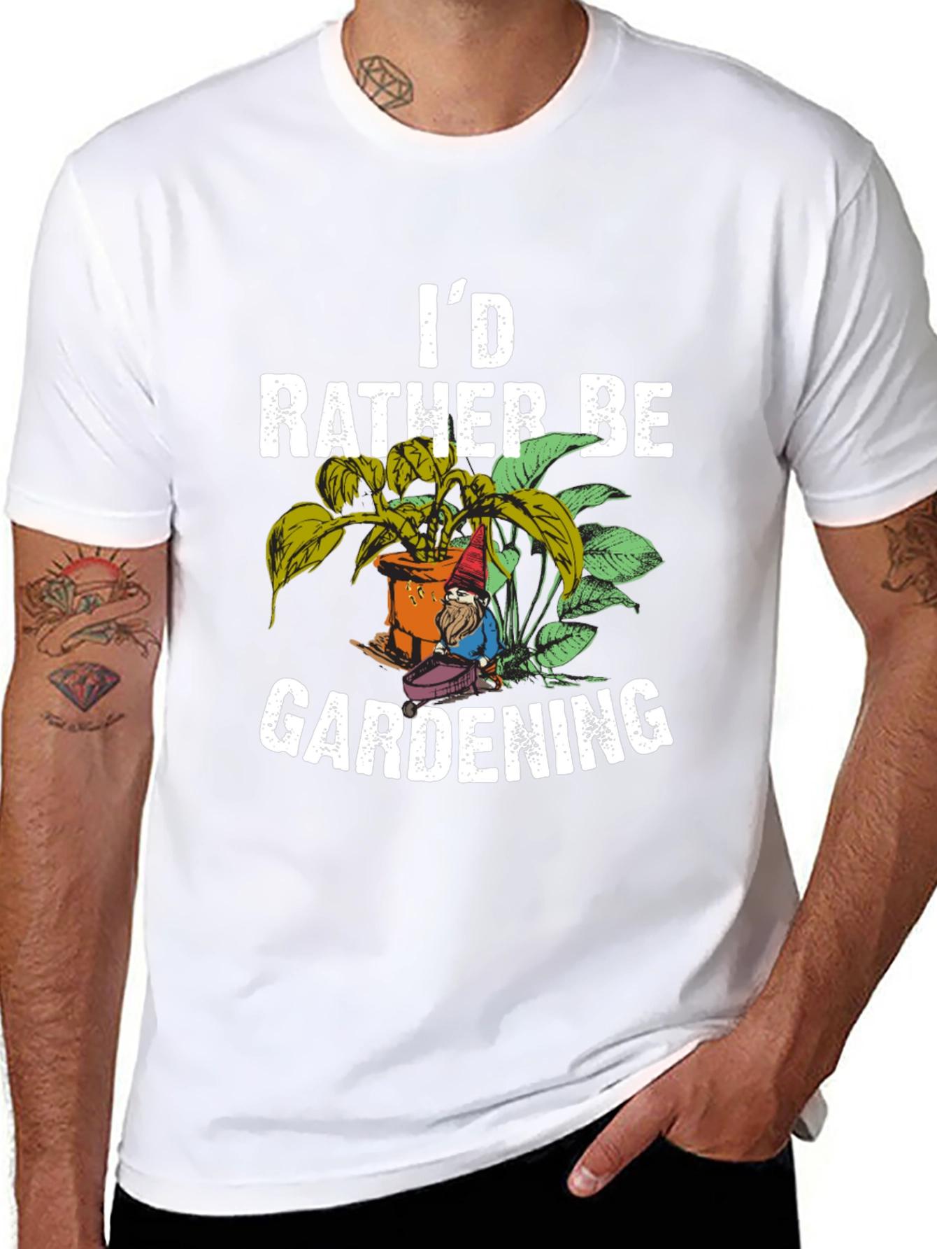 Id Rather Be Gardening T-Shirt