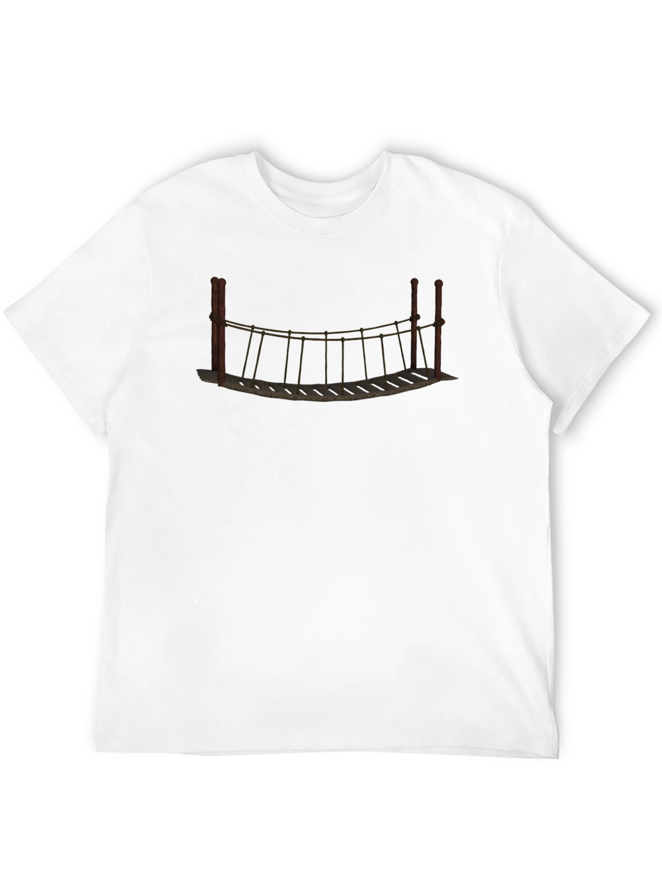 Rope Bridge Graphic Tee - Adventure Awaits!