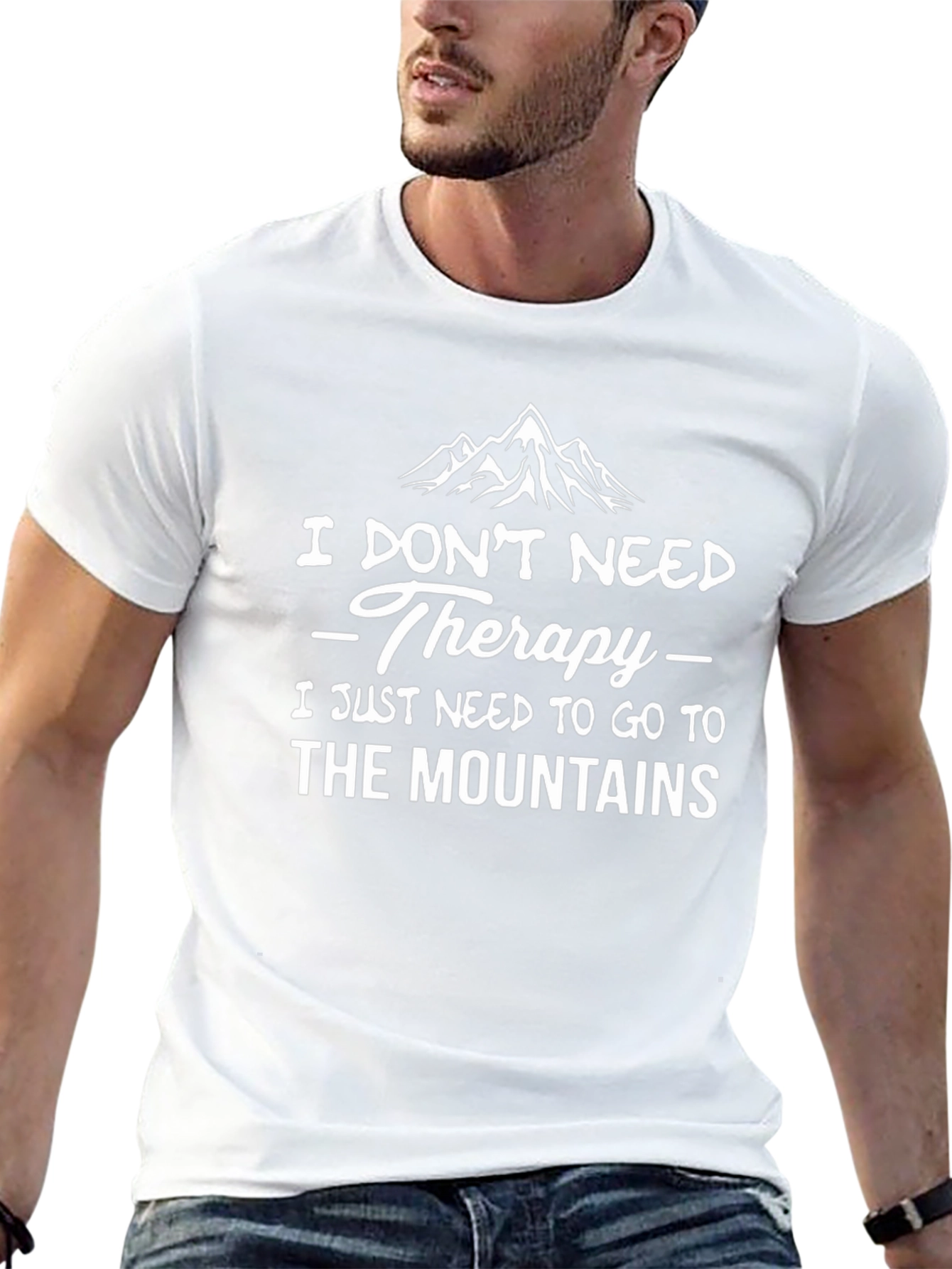 Mountain Therapy T-Shirt - Black