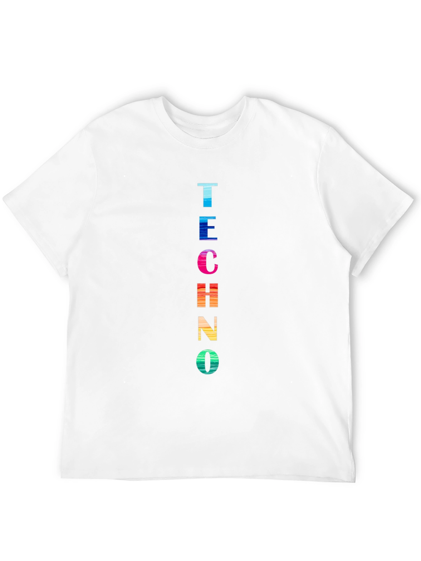 TECHNO Graphic T-Shirt - Modern Rave Style