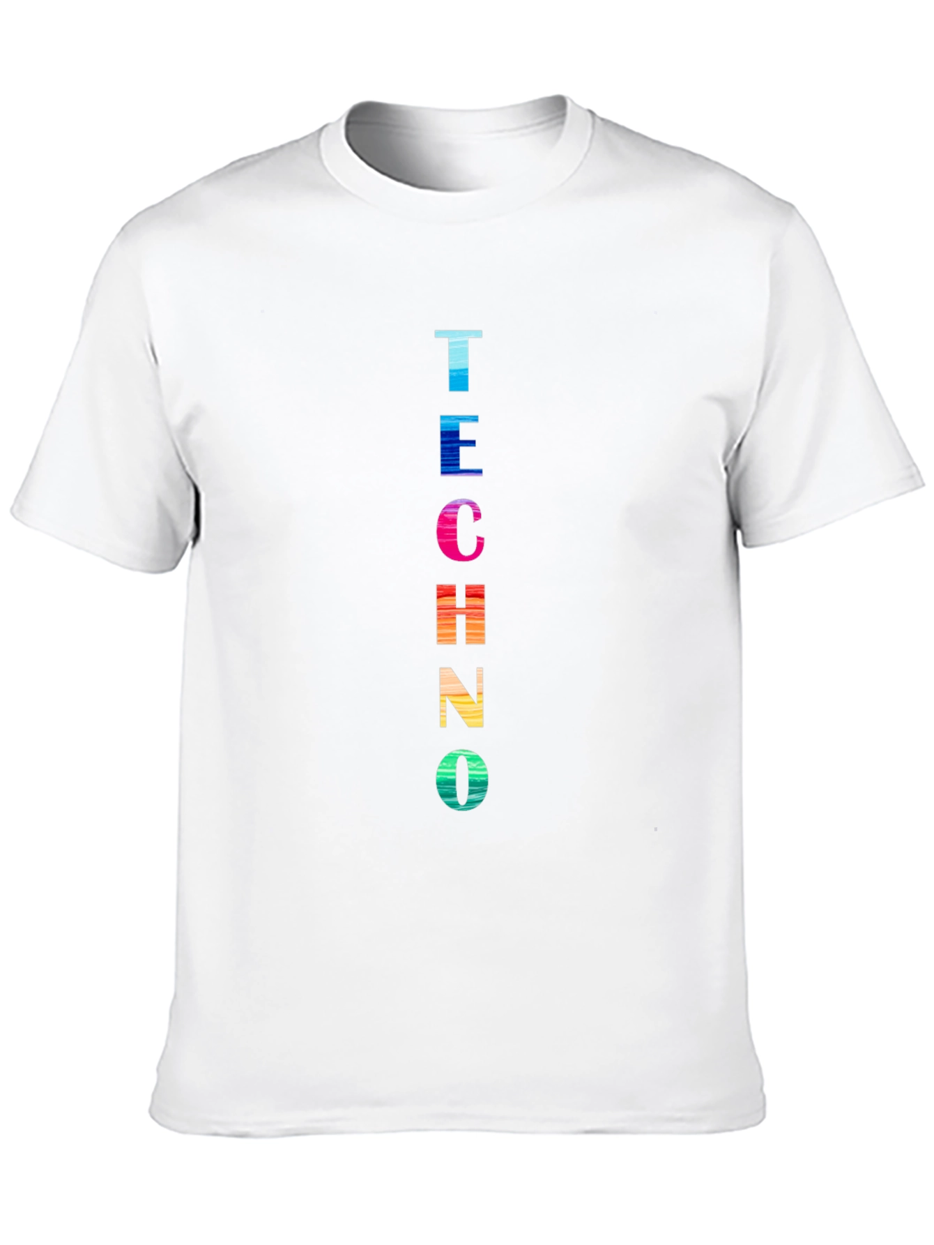 TECHNO Graphic T-Shirt - Modern Rave Style