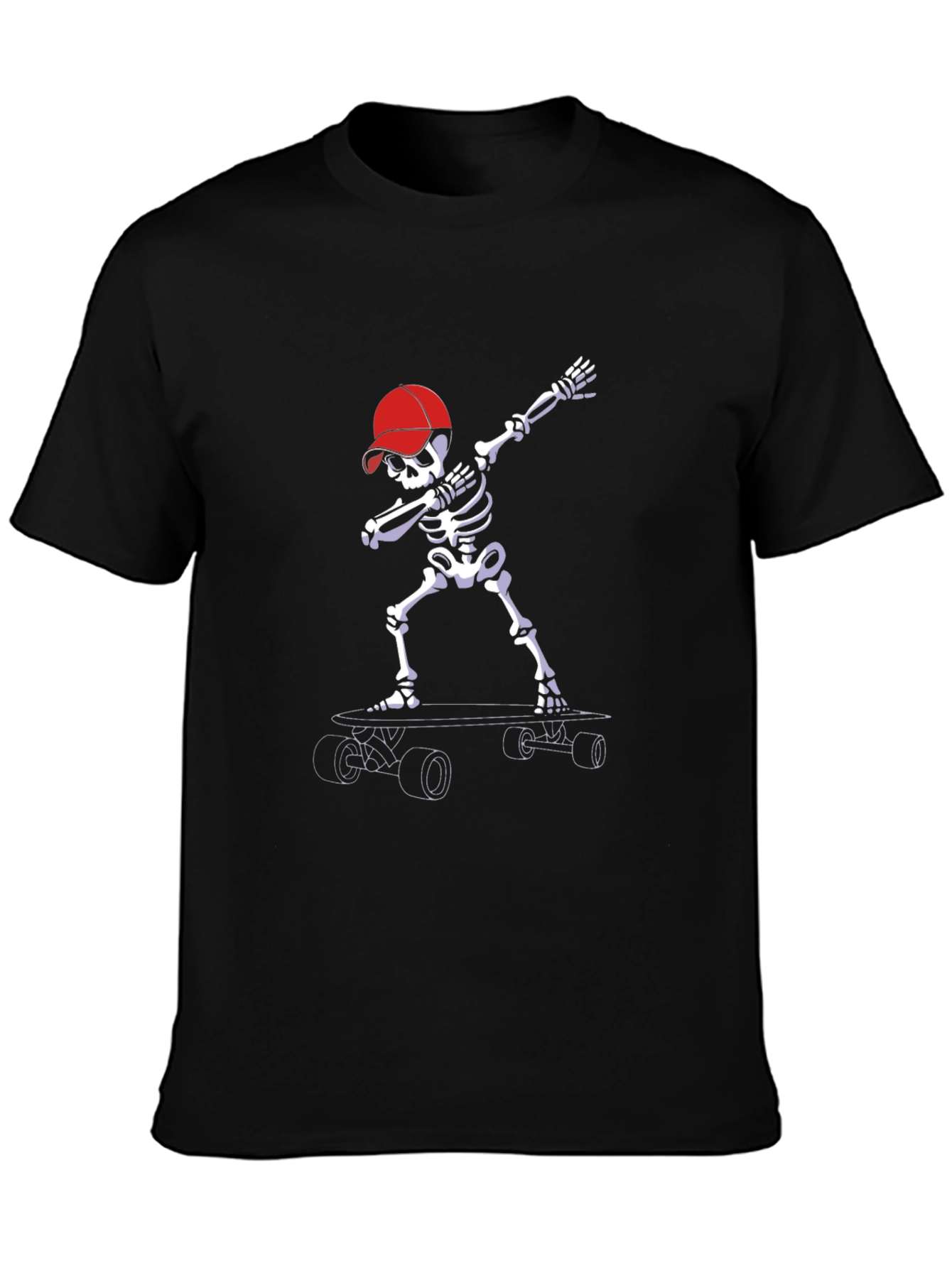 Skateboarding Skeleton T-Shirt