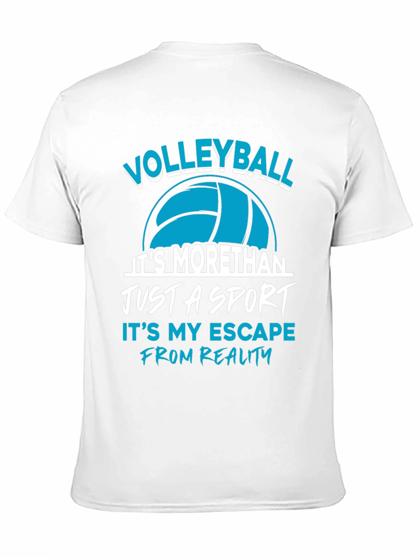 Volleyball Sport T-Shirt Escape from Reality